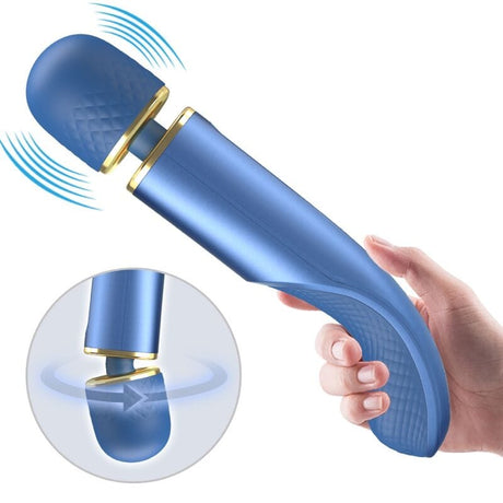 Vibrator 7 Vibrationsmodi Blau 24 x 4,8 cm
