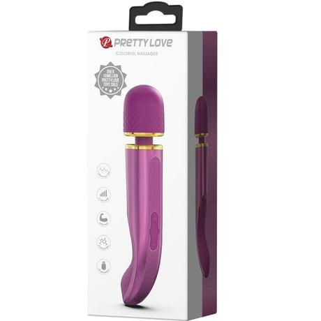Vibrator 7 Vibrationsmodi Lila 24 x 4,8 cm