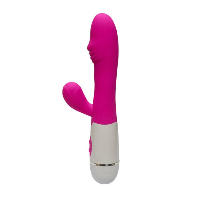 Vibrator Abby & Stimulator 16 Geschwindigkeiten Rosa
