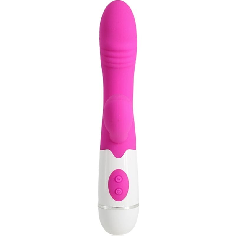 Vibrator Abby & Stimulator 16 Geschwindigkeiten Rosa