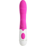 Vibrator Abby & Stimulator 16 Geschwindigkeiten Rosa