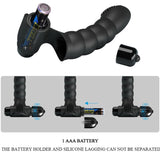 Vibrator Alexander Fingervibrator 10 Vibrationen Schwarz 10 cm