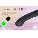 Vibrator Allow doppelt mit Rotation und Stoßfunktion Schwarz – Ansicht 9