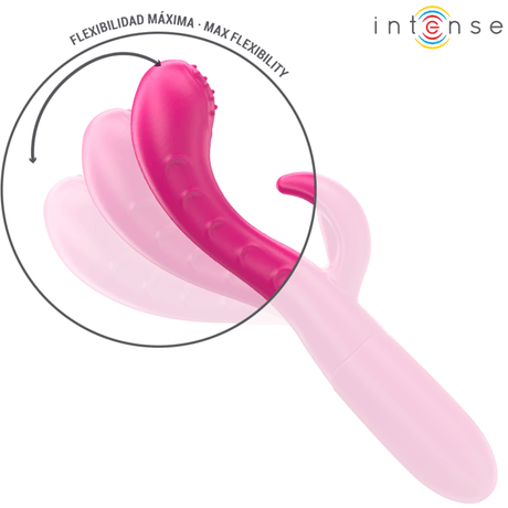 Vibrator Amara mit Stimulierender Zunge 10 Vibrationen Rosa