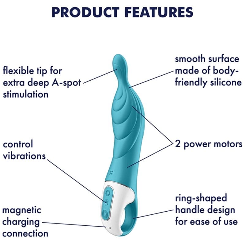 Vibrator Amazing 2 Türkis – Ansicht 4