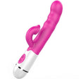 Vibrator Amir Multifunktionsvibrator mit Stimulierender Zunge 16 Geschwindigkeiten Rosa