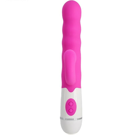 Vibrator Amir Multifunktionsvibrator mit Stimulierender Zunge 16 Geschwindigkeiten Rosa