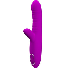 Vibrator Angelique Multifunktionsvibrator + Klitorisstimulator Lila
