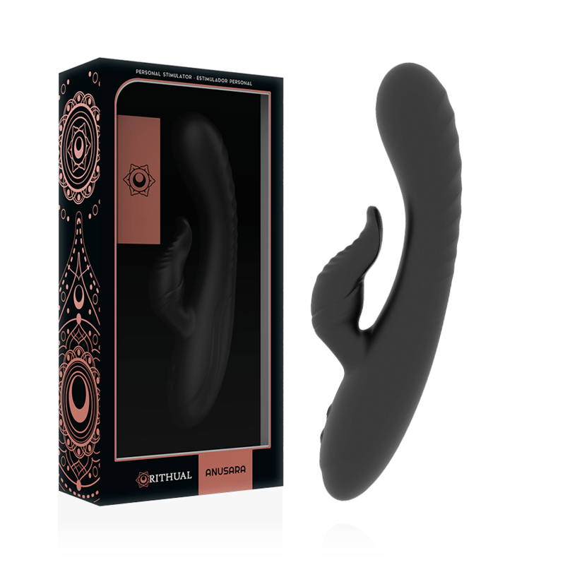Vibrator Anusara Dual wiederaufladbarer Motor 2.0 Schwarz – Ansicht 2