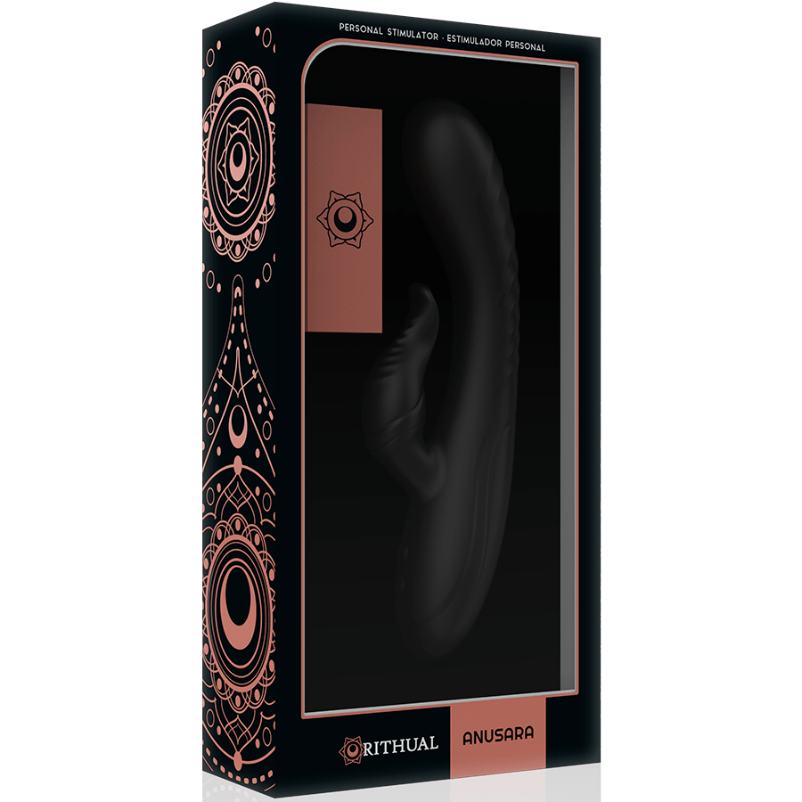 Vibrator Anusara Dual wiederaufladbarer Motor 2.0 Schwarz – Ansicht 9
