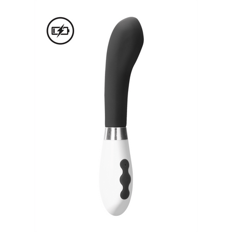 Vibrator Apollo mit Akku Schwarz 11,5 x Ø 3,5 cm