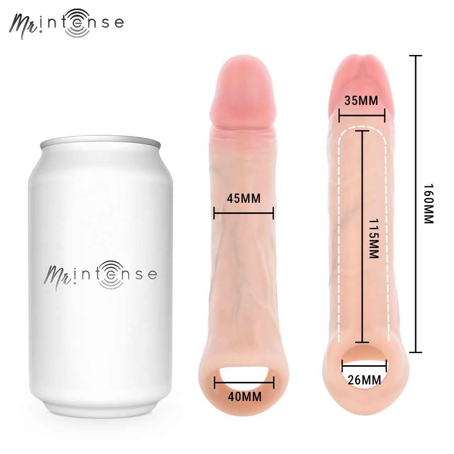 Vibrator Arnold L Penishülle aus Silikon mit Fernbedienung 16 cm Ø 4,5 cm – Ansicht 6