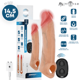 Vibrator Arnold M Penishülle aus Silikon mit Fernbedienung 14,5 cm Ø 4 cm