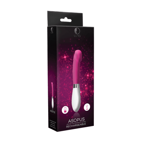 Vibrator Asopus mit Akku Pink 11,5 x Ø 3,5 cm – Ansicht 2