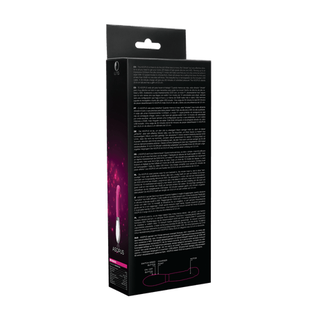 Vibrator Asopus mit Akku Pink 11,5 x Ø 3,5 cm – Ansicht 3