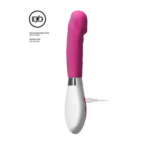 Vibrator Asopus mit Akku Pink 11,5 x Ø 3,5 cm – Ansicht 6