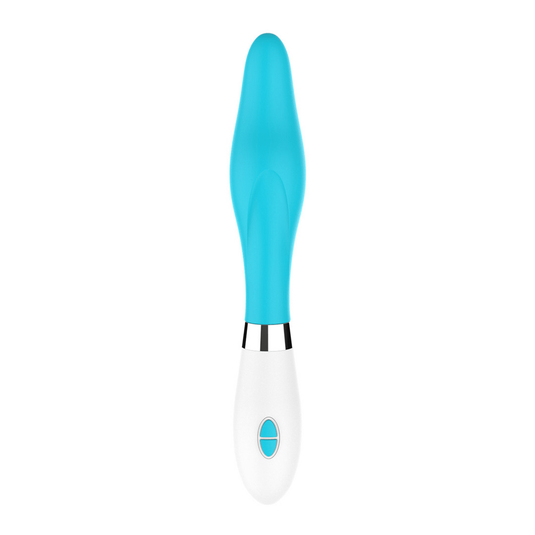 Vibrator Athamas gedreht Türkis 22,7 x 3,7 cm – Ansicht 4