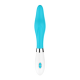 Vibrator Athamas gedreht Türkis 22,7 x 3,7 cm – Ansicht 4