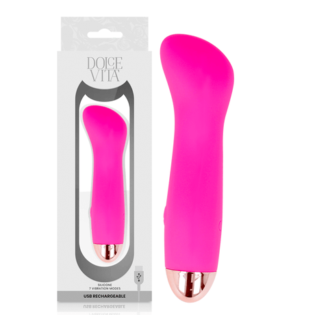 Vibrator Aufladbarer Eine Rosa 7 Geschwindigkeit