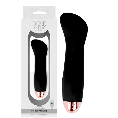 Vibrator Aufladbarer Eine Schwarze 7-Geschwindigkeit