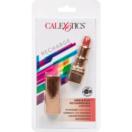 Vibrator Bala Lippenstift Hide und Play Rot 7,5 cm – Ansicht 2