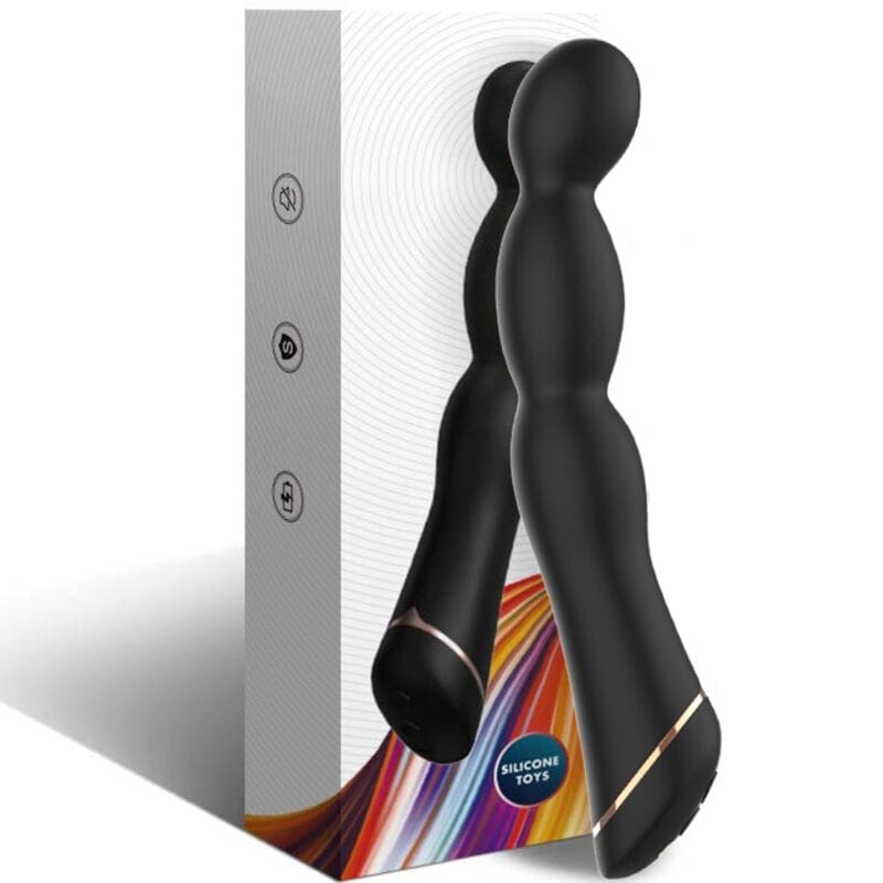 Vibrator Bambu Einstellbar Schwarz