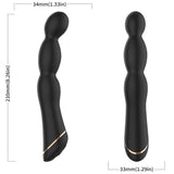 Vibrator Bambu Einstellbar Schwarz
