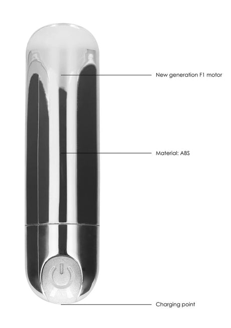 Vibrator Be Good Tonight Bullet 10 Stufen Silber 7,7 x Ø 2 cm – Ansicht 6