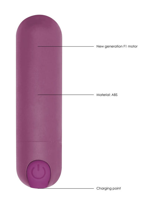 Vibrator Be Good Tonight Bullet 10 Stufen Violett 7,7 x Ø 2 cm – Ansicht 6