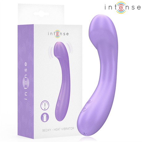 Vibrator Becky Heizbar 7 Vibrationen Lila 19 cm