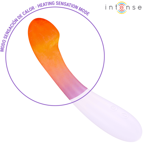 Vibrator Becky Heizbar 7 Vibrationen Lila 19 cm