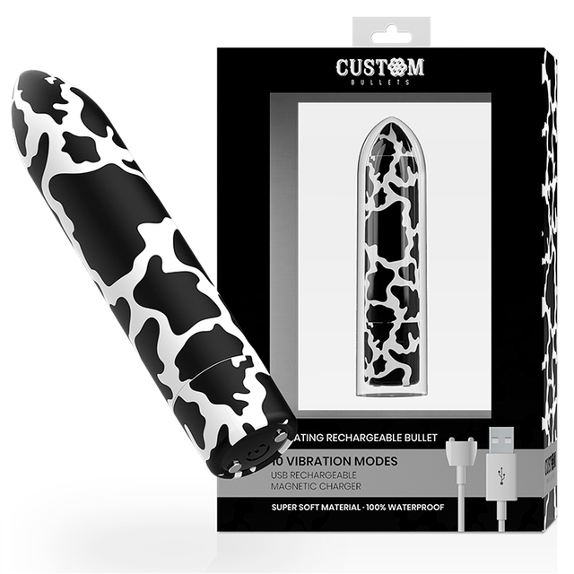 Vibrator Bullet Cow aufladbar 6,25 x 2 cm