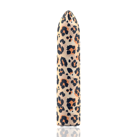 Vibrator Bullet Leopard aufladbar 6,25 x 2 cm