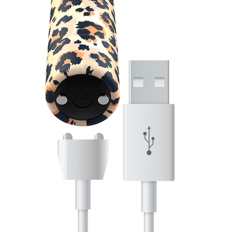 Vibrator Bullet Leopard aufladbar 6,25 x 2 cm – Ansicht 3