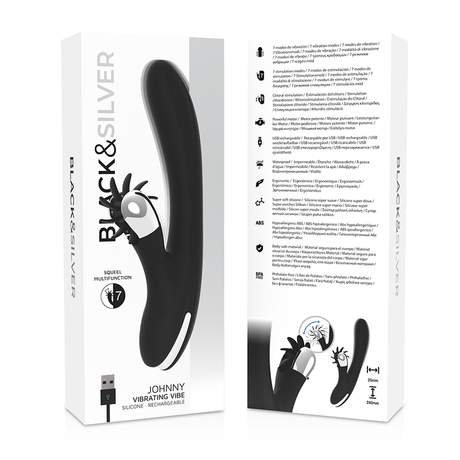 Vibrator Bunny Johnny Vibrierende Vibration 24 x 3,5 cm