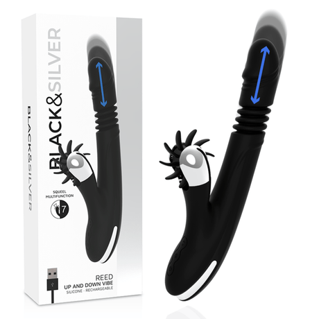Vibrator Bunny Reed Up & Down Vibe 24 x 3,5 cm