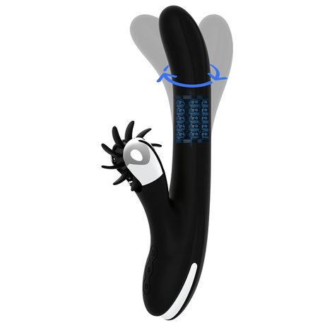 Vibrator Bunny Storm Rotation Vibe 24 x 3,5 cm