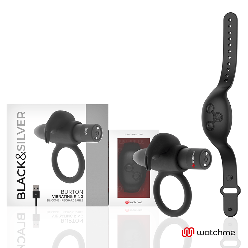 Vibrator Burton Cockring-Uhr mit Fernbedienung