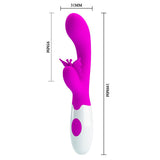 Vibrator Butterfly Kiss Rabbit 30 Funktionen Lila – Ansicht 8