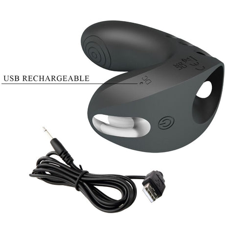 Vibrator Camelia Fingervibrator 7 Vibrationen Schwarz
