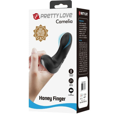 Vibrator Camelia Fingervibrator 7 Vibrationen Schwarz
