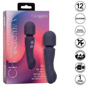 Vibrator Charisma Allure Doppelmotor 12 Funktionen x Lila 17,25 x 4,5 cm