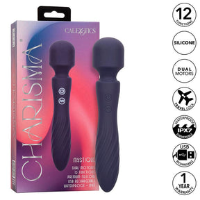 Vibrator Charisma Mystique Doppelmotor 12 Funktionen x Lila 20,5 x 4,5 cm