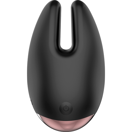Vibrator Chic Desire Klitoralstimulator Deluxe Schwarz-Gold Ø 5,9 cm