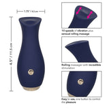 Vibrator Chic Tulpe Blau 11,5 x 4,5 cm – Ansicht 6