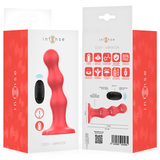 Vibrator Cody mit Saugnäpfen Rote Fernbedienung