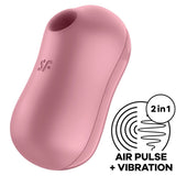 Vibrator Cotton Candy Air Pulse Stimulator Rosa