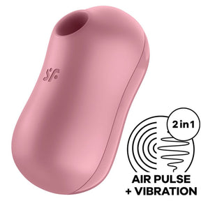 Vibrator Cotton Candy Air Pulse Stimulator Rosa