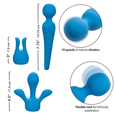 Vibrator Couture Kit Vibratorstab 10 Vibrationen Blau