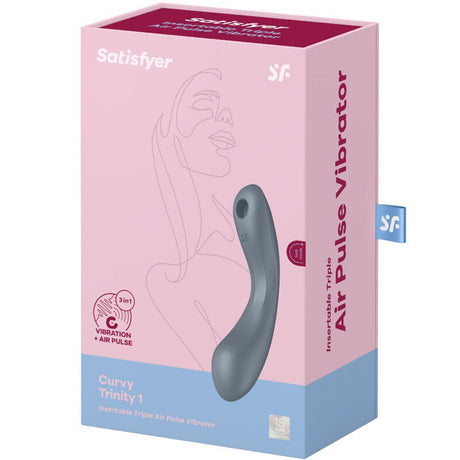Vibrator Curve Trinity 1 Air Pulse Vibration Grau
